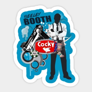 Agent Booth Sticker